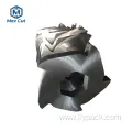 High wear-resistant recycled metal trash shredding blade